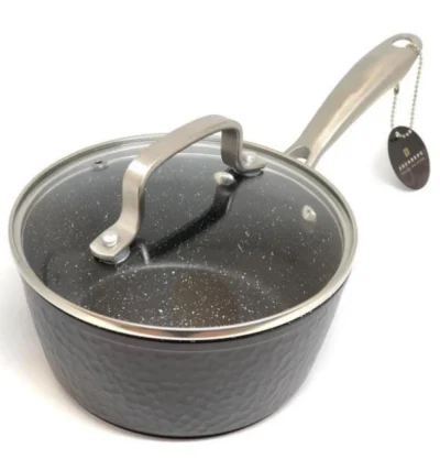 Ківш з кришкою мармурове покриття Edenberg 1.5 л EB-3673